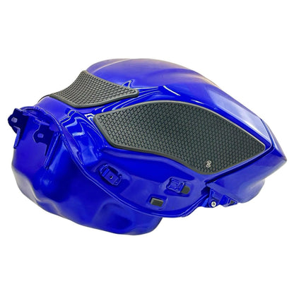 2015 - 2019 YAMAHA YZF R1 FUEL TANK GAS RESERVOIR PETROL BLUE STOCK  *SCUFFED*