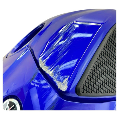 2015 - 2019 YAMAHA YZF R1 FUEL TANK GAS RESERVOIR PETROL BLUE STOCK  *SCUFFED*