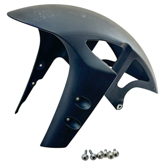 2015 - 2019 YAMAHA YZF R1 FRONT WHEEL FENDER FAIRING COWL BLACK PLASTIC OEM