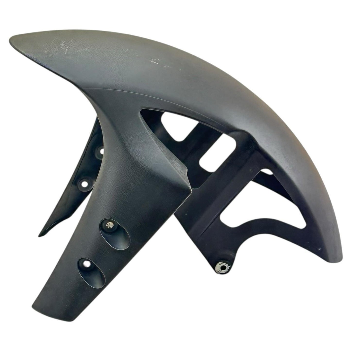 2015 - 2019 YAMAHA YZF R1 FRONT WHEEL FENDER FAIRING COWL BLACK PLASTIC OEM
