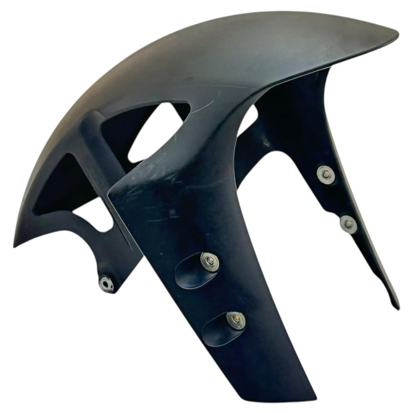 2015 - 2019 YAMAHA YZF R1 FRONT WHEEL FENDER FAIRING COWL BLACK PLASTIC OEM