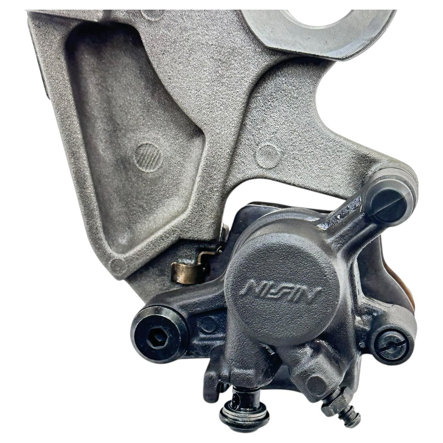 2015 - 2019 YAMAHA YZF R1 REAR BRAKE CALIPER MOUNT BRACKET BACK PADS NISSIN