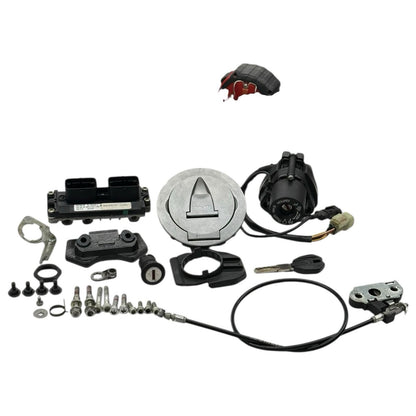 2009 - 2012 DUCATI STREETFIGHTER LOCK SET IGNTION SWITCH GAS CAP FUEL ECU STOCK