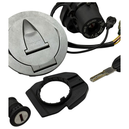 2009 - 2012 DUCATI STREETFIGHTER LOCK SET IGNTION SWITCH GAS CAP FUEL ECU STOCK
