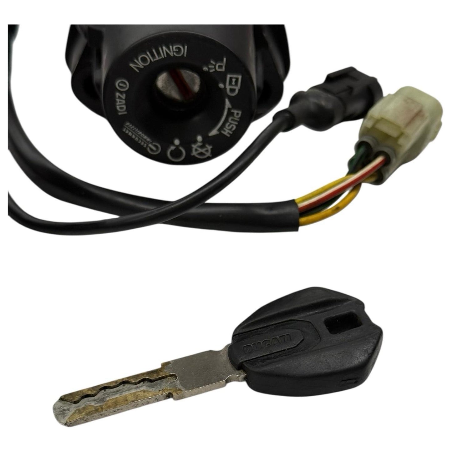2009 - 2012 DUCATI STREETFIGHTER LOCK SET IGNTION SWITCH GAS CAP FUEL ECU STOCK