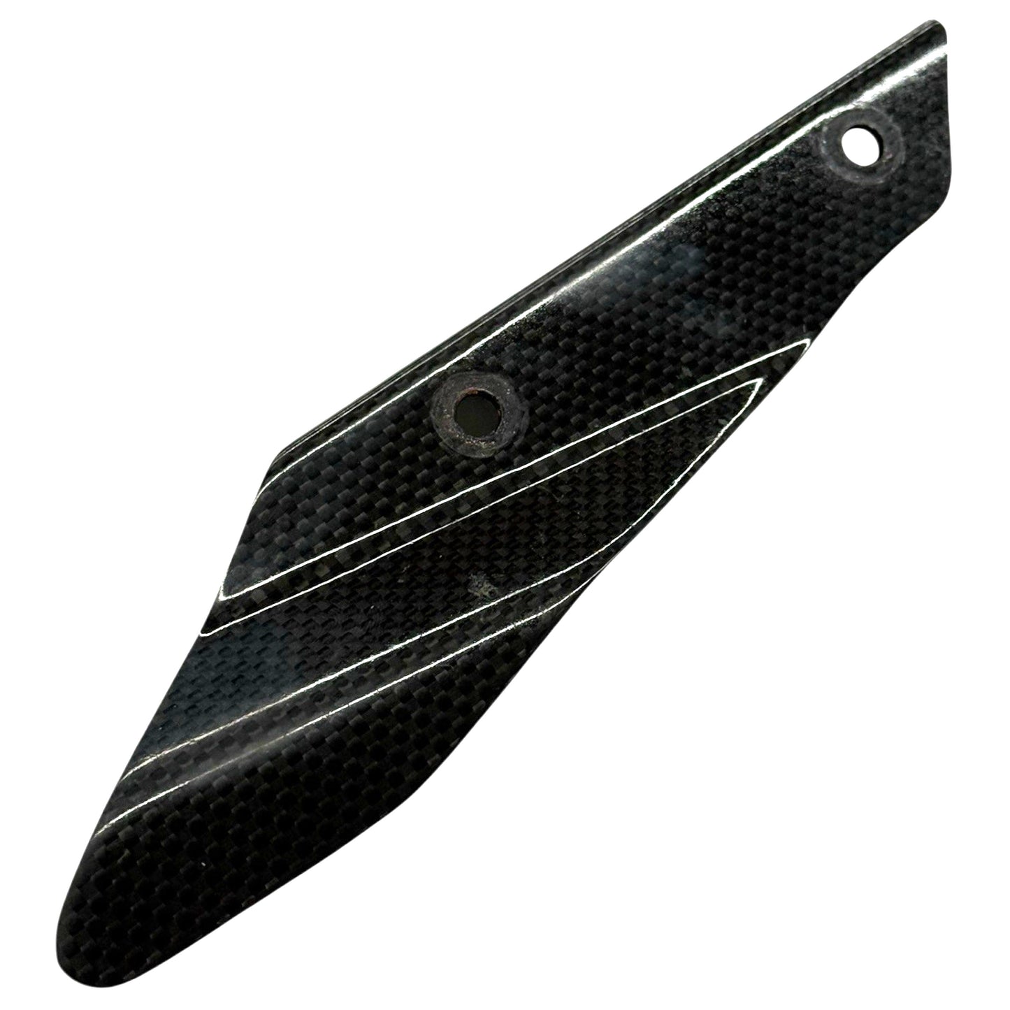 2009 - 2012 DUCATI STREETFIGHTER S RADIATOR COVERS SIDE BOLTS CARBON FIBER