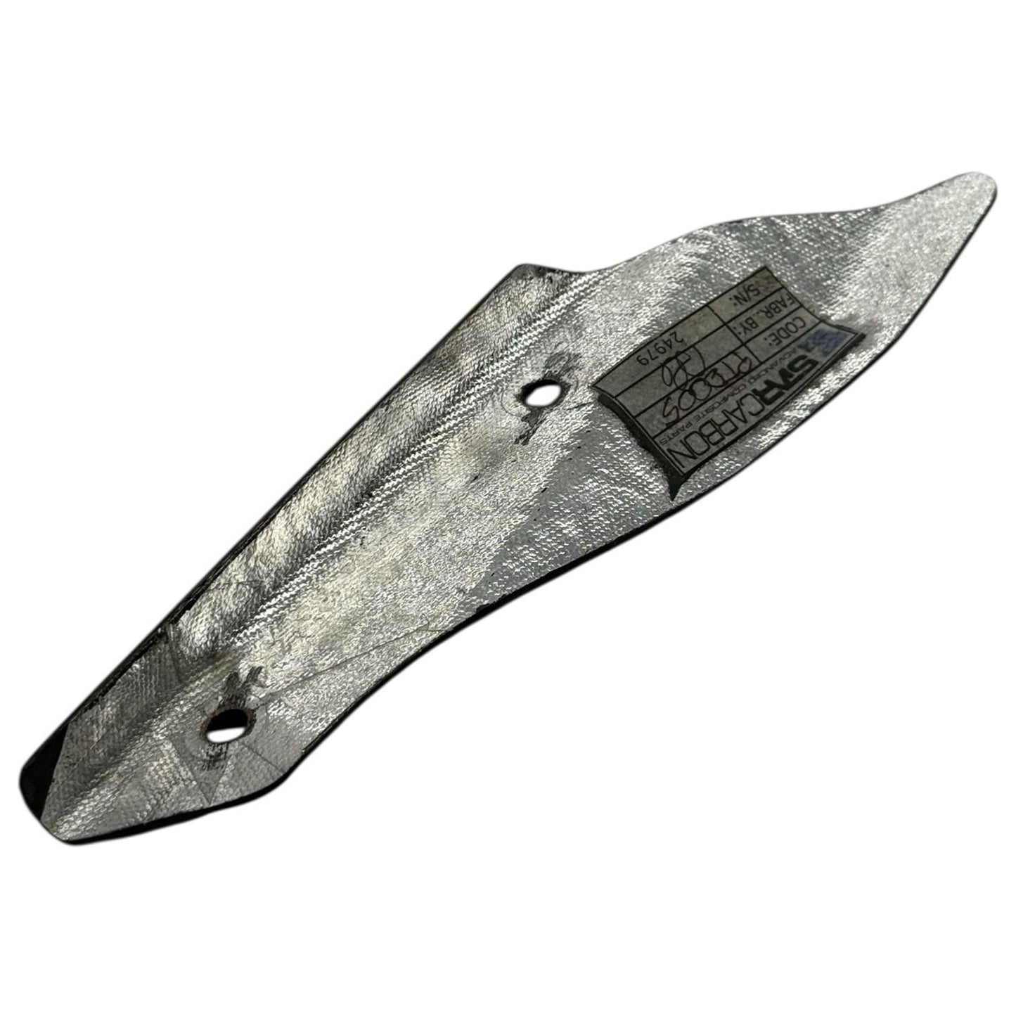 2009 - 2012 DUCATI STREETFIGHTER S RADIATOR COVERS SIDE BOLTS CARBON FIBER