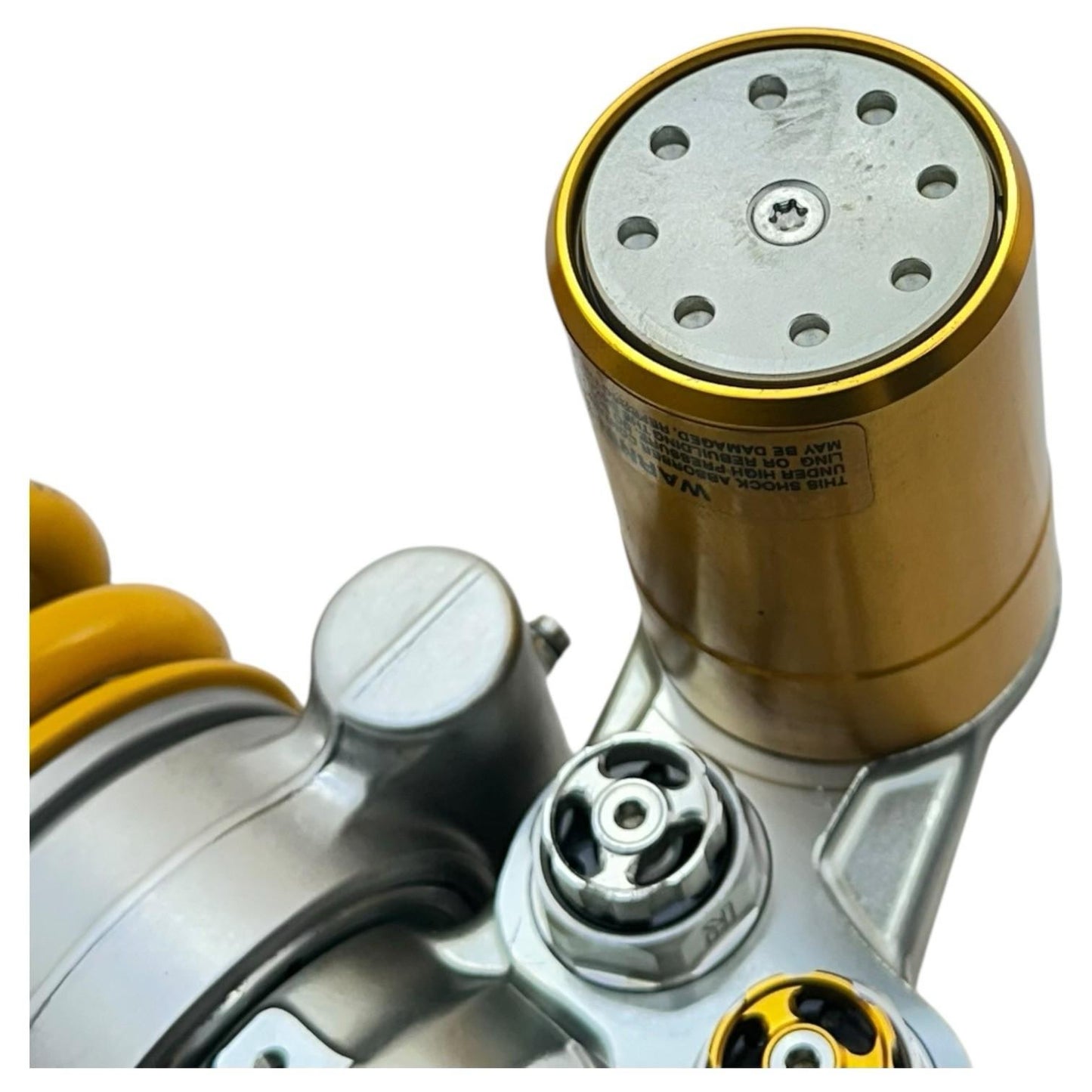 2015 - 2019 YAMAHA YZF R1 REAR SHOCK BACK SUSPENSION ABSORBER YELLOW OHLINS TTX