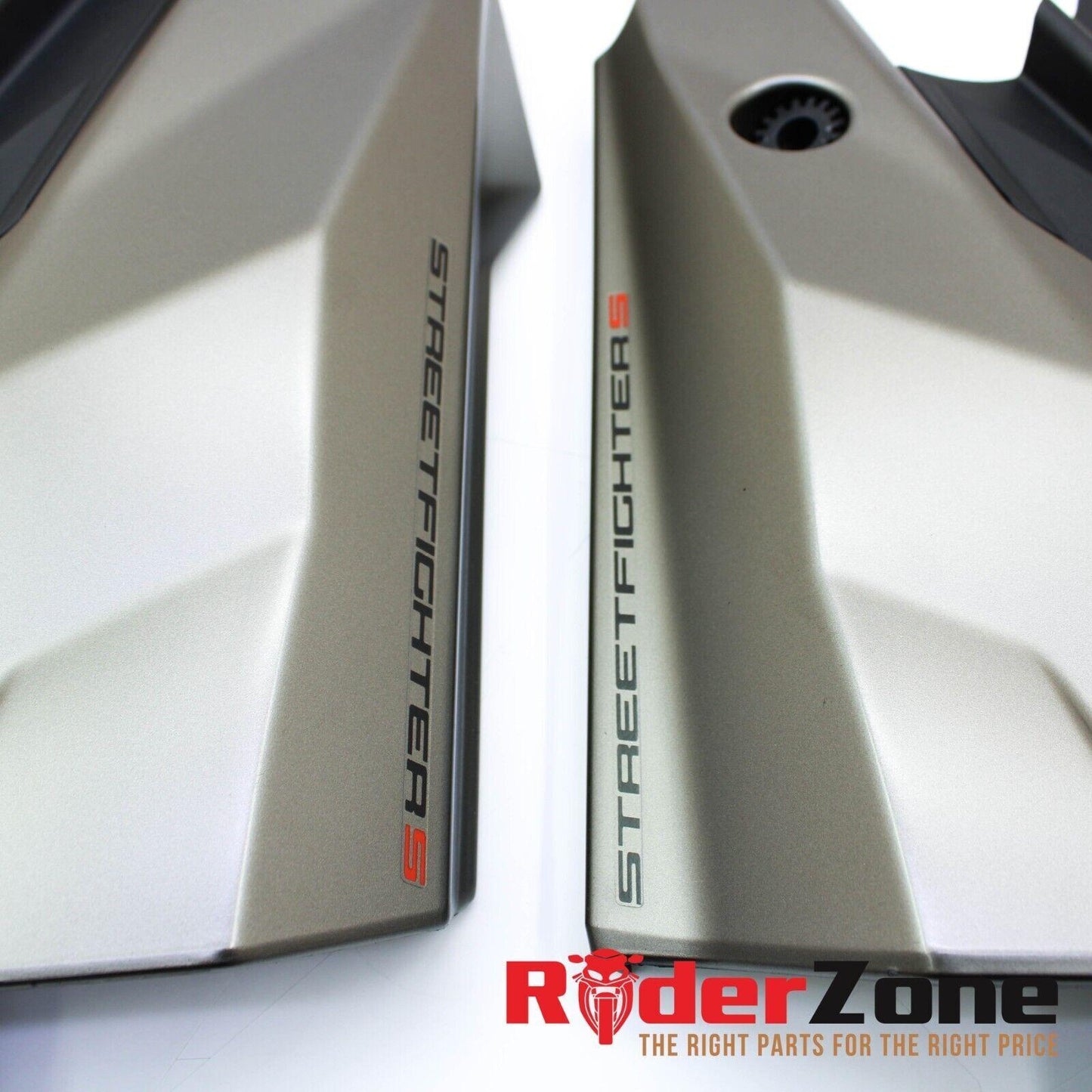 2009 - 2012 DUCATI STREETFIGHTER S LOWER MID FAIRING COWL GREY COVER STOCK