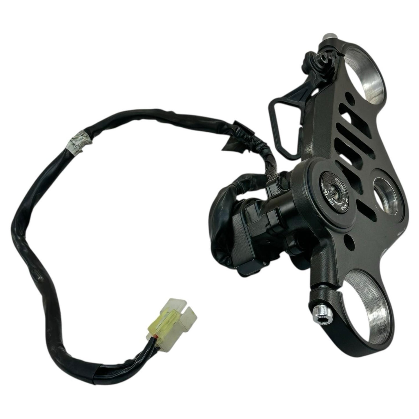2015 - 2019 YAMAHA YZF R1 UPPER TRIPLE TREE CLAMP IGNITION SWITCH LOCK KEY SET