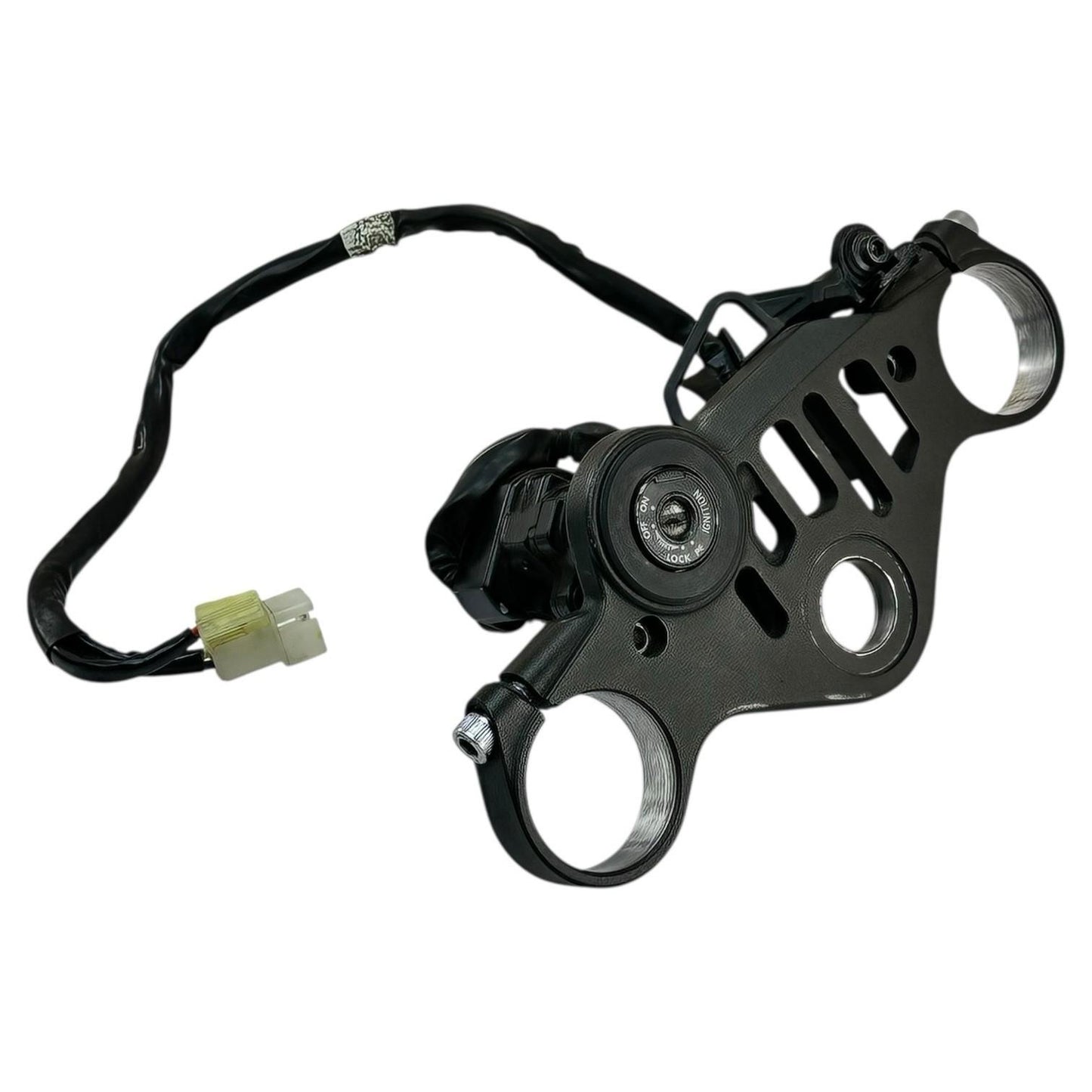 2015 - 2019 YAMAHA YZF R1 UPPER TRIPLE TREE CLAMP IGNITION SWITCH LOCK KEY SET