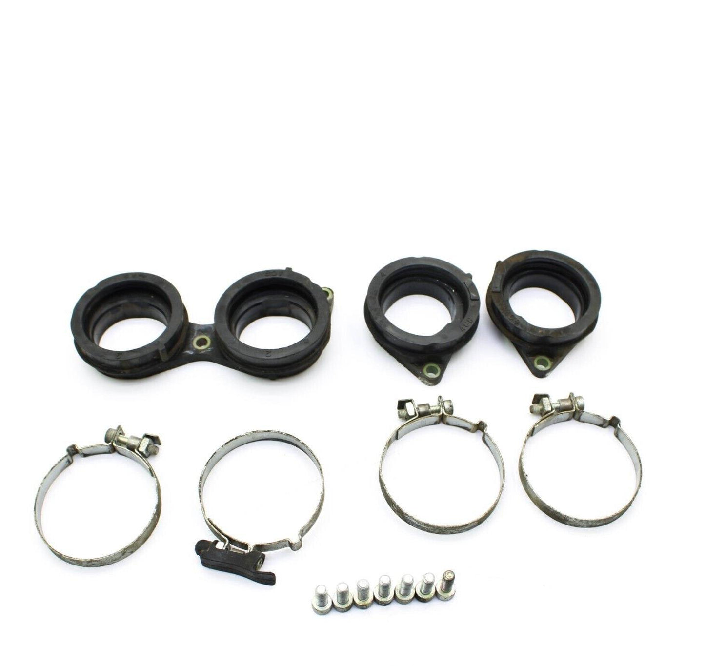 2007 2008 YAMAHA YZF R1 INTAKE BOOTS HEAD CYLINDER BOOT RUBBER SEAL BLACK