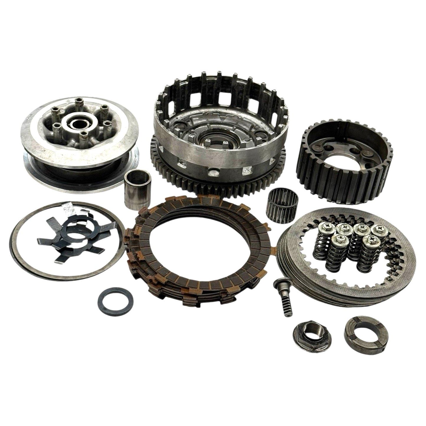 2007 2008 YAMAHA YZF R1 CLUTCH BASKET PRIMARY GEAR PLATES FRICTION INNER OUTTER