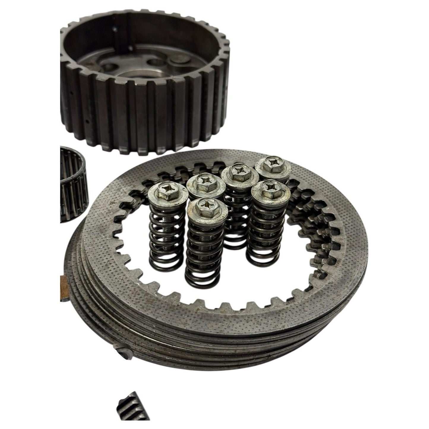 2007 2008 YAMAHA YZF R1 CLUTCH BASKET PRIMARY GEAR PLATES FRICTION INNER OUTTER