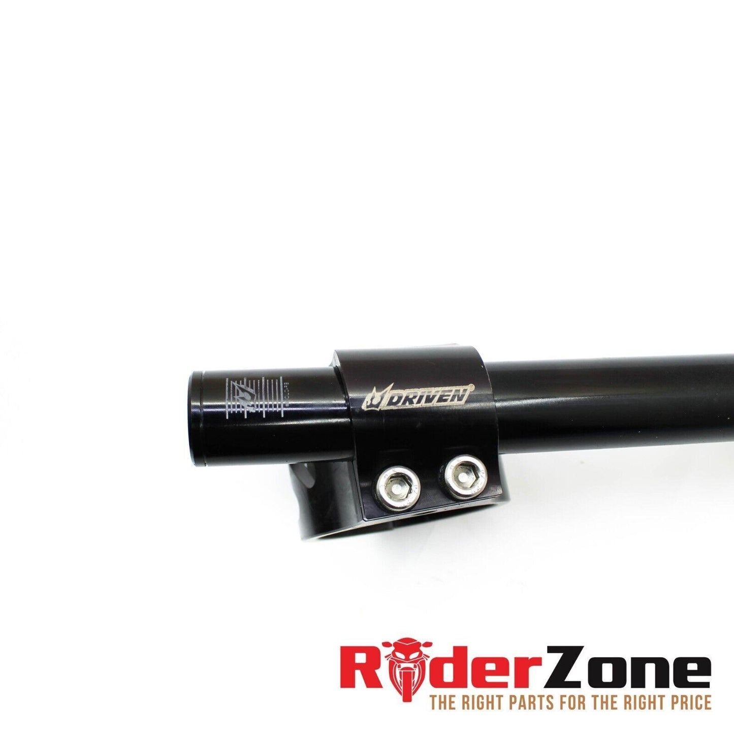 2010 - 2014 APRILIA RSV4 HANDLEBARS CLIP ON SET *DRIVEN RACING* BLACK STRAIGHT