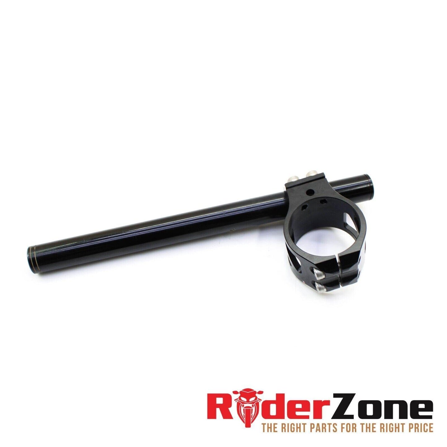 2010 - 2014 APRILIA RSV4 HANDLEBARS CLIP ON SET *DRIVEN RACING* BLACK STRAIGHT