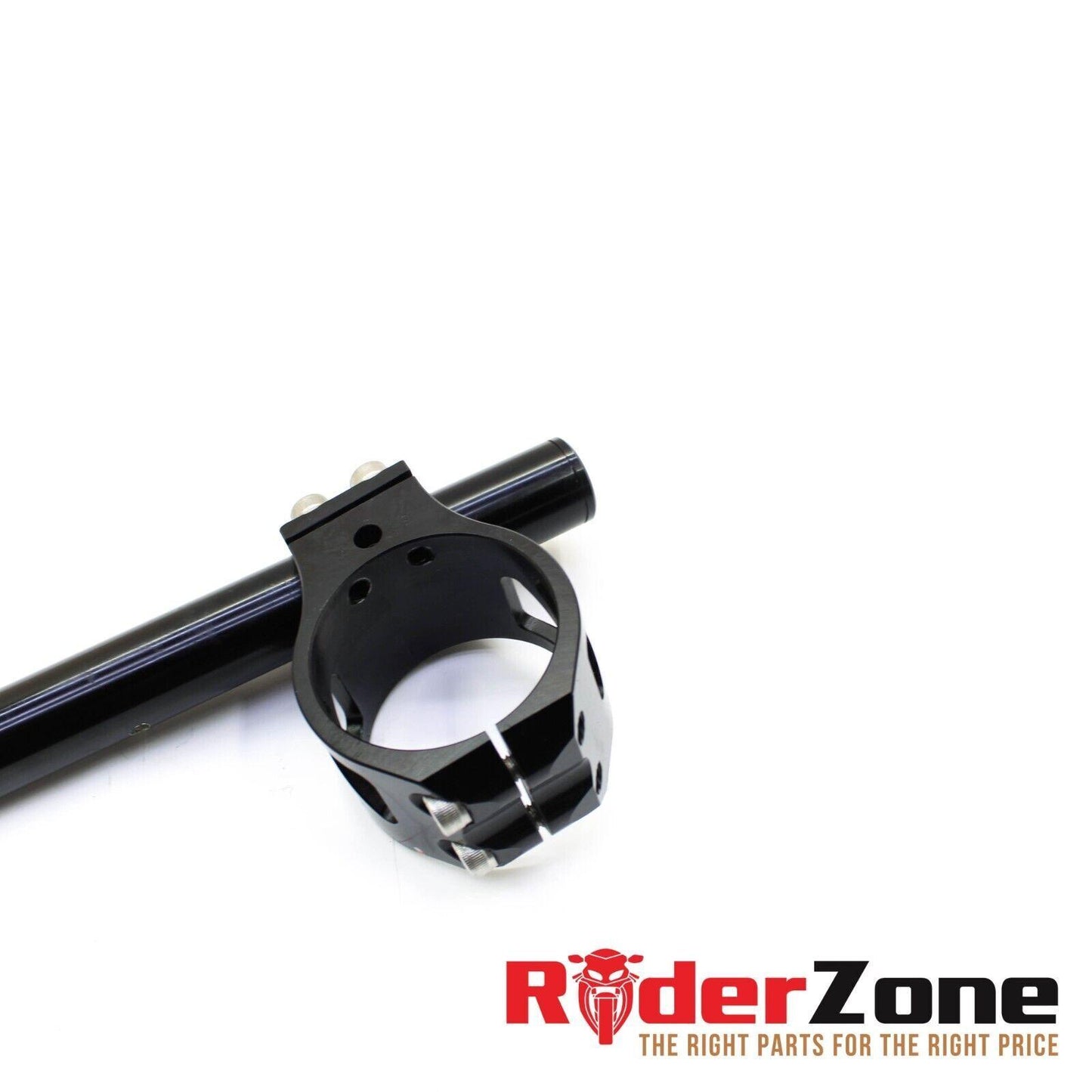 2010 - 2014 APRILIA RSV4 HANDLEBARS CLIP ON SET *DRIVEN RACING* BLACK STRAIGHT