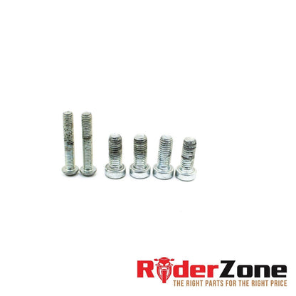 10 - 2014 APRILIA RSV4 R REAR SETS EXTREME COMPONENTS LEFT & RIGHT BOLTS SHIFTER