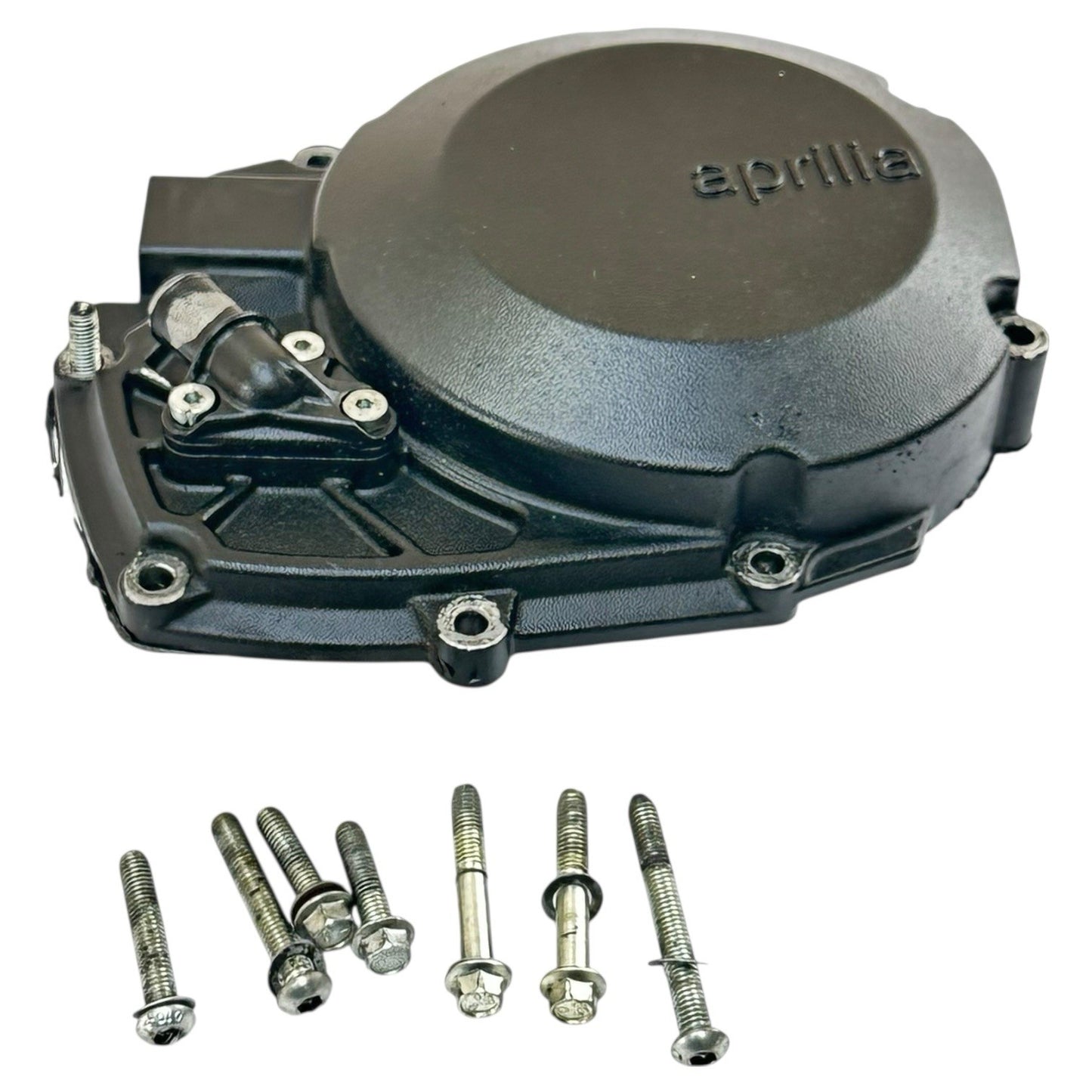 2015 2016 APRILIA RSV4 ENGINE STATOR COVER MOTOR COIL PROTECTOR BOLTS STOCK OEM