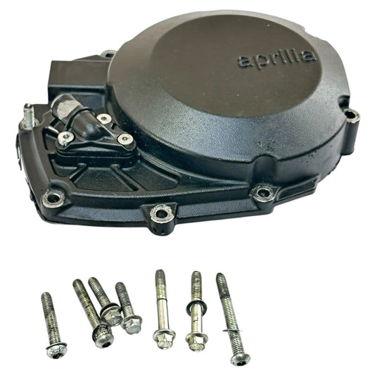 2015 2016 APRILIA RSV4 ENGINE STATOR COVER MOTOR COIL PROTECTOR BOLTS STOCK OEM