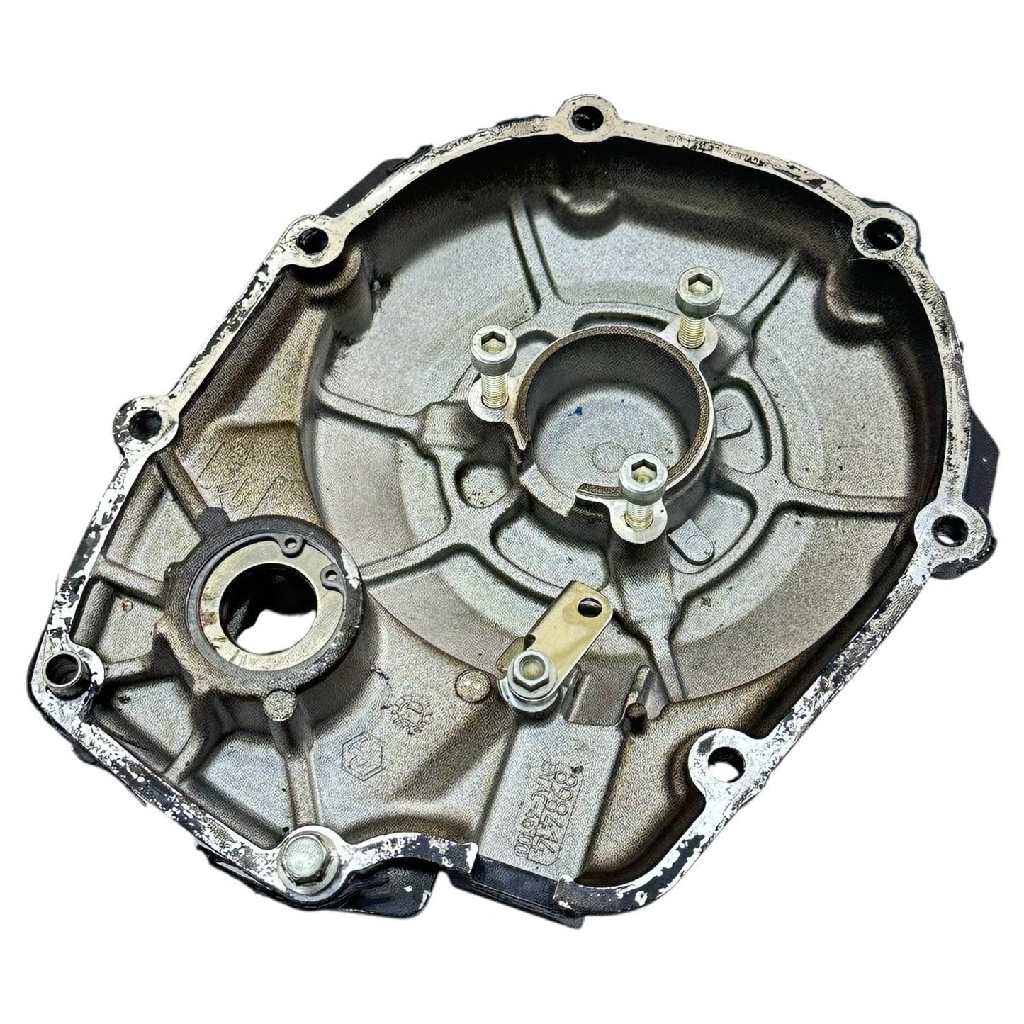 2015 2016 APRILIA RSV4 ENGINE STATOR COVER MOTOR COIL PROTECTOR BOLTS STOCK OEM