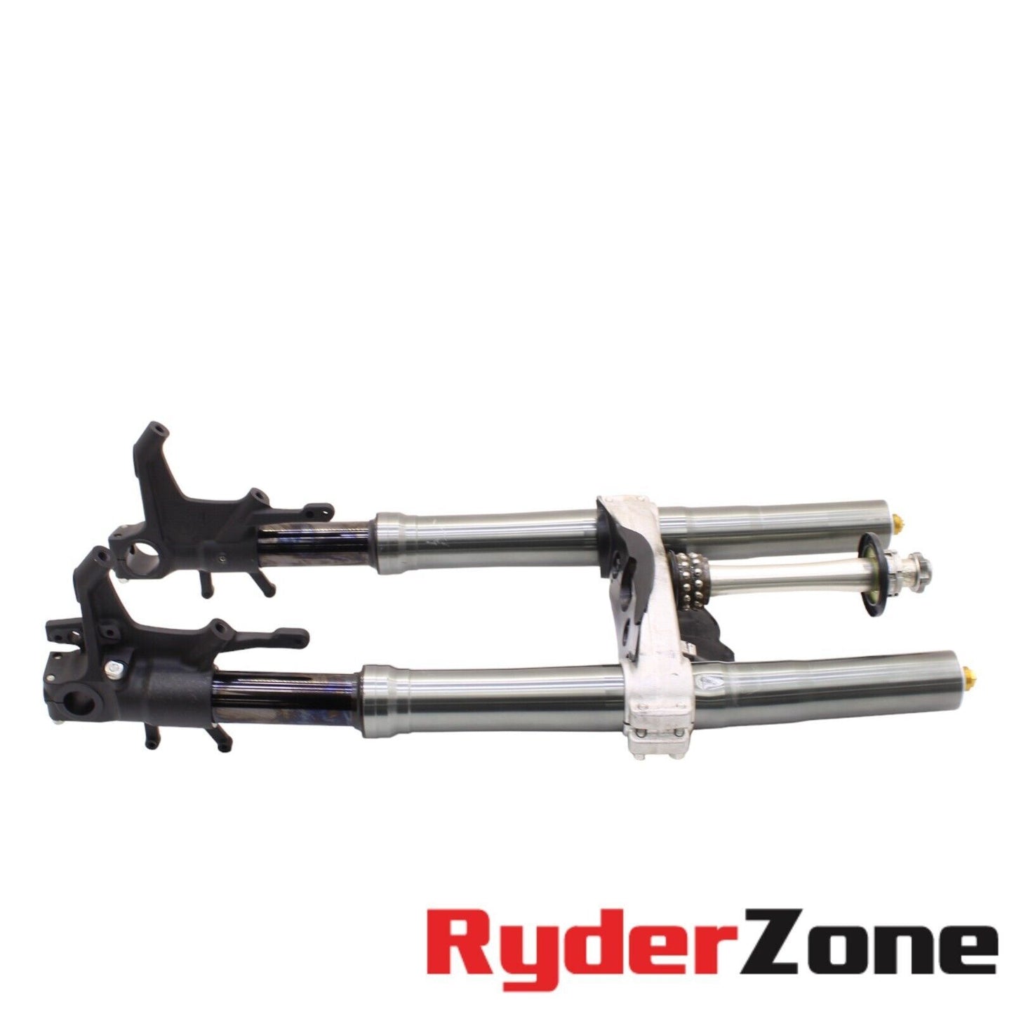 2022 2023 SUZUKI HAYABUSA FORKS FRONT SUSPENSION TUBE TRIPLE TREE STRAIGHT STOCK