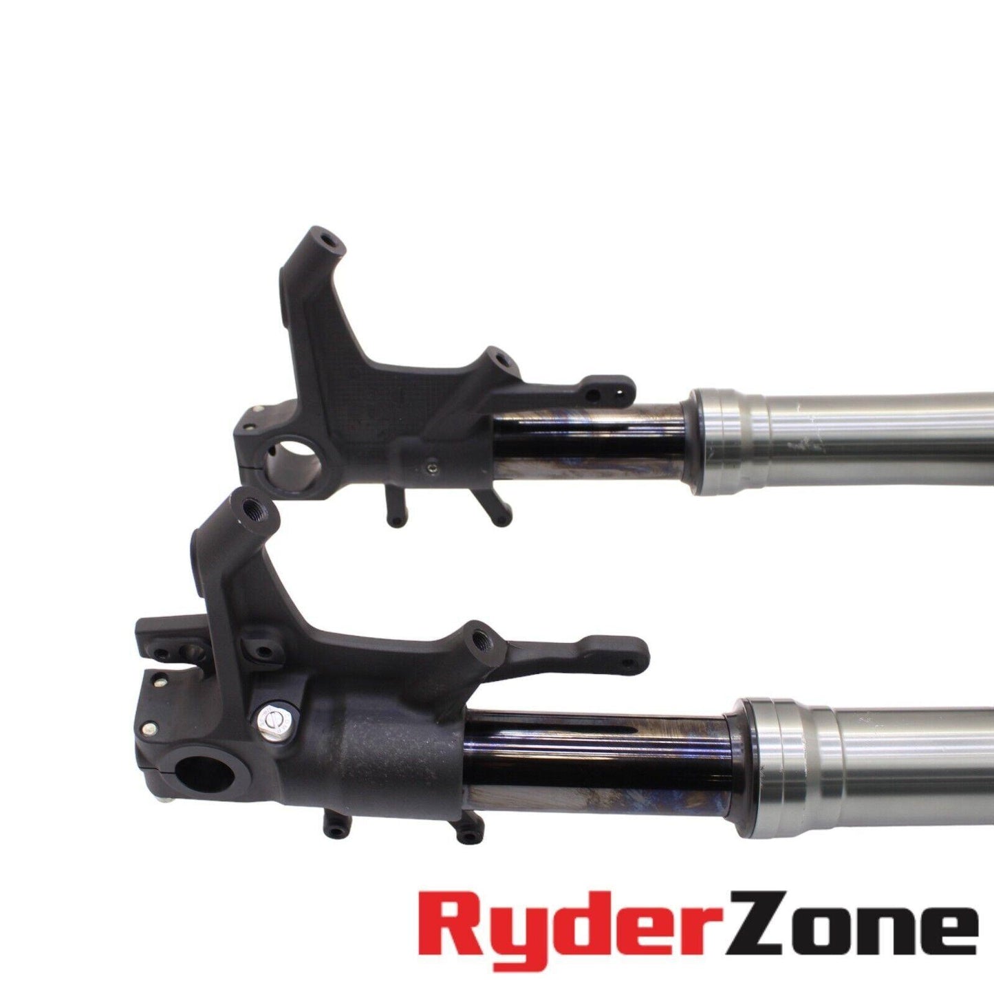 2022 2023 SUZUKI HAYABUSA FORKS FRONT SUSPENSION TUBE TRIPLE TREE STRAIGHT STOCK