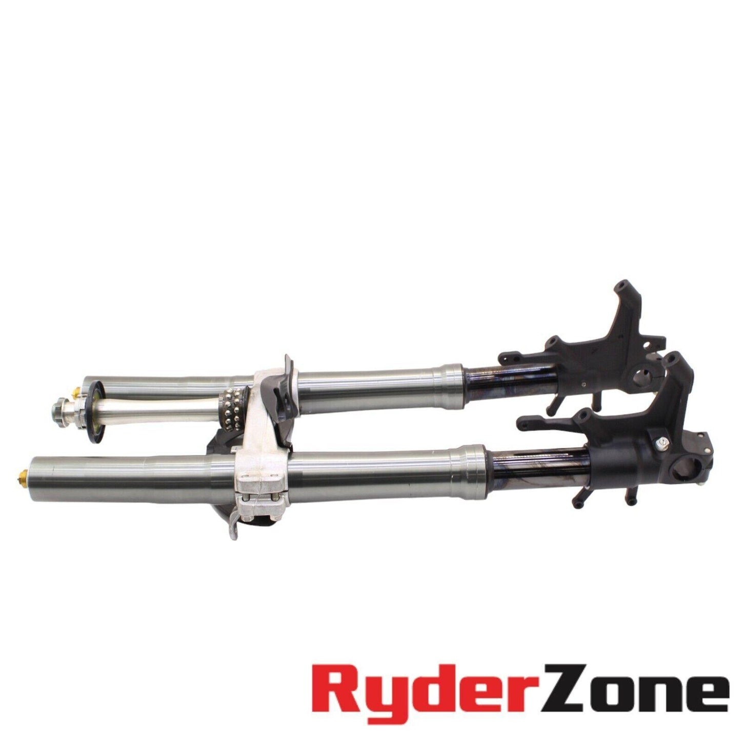 2022 2023 SUZUKI HAYABUSA FORKS FRONT SUSPENSION TUBE TRIPLE TREE STRAIGHT STOCK