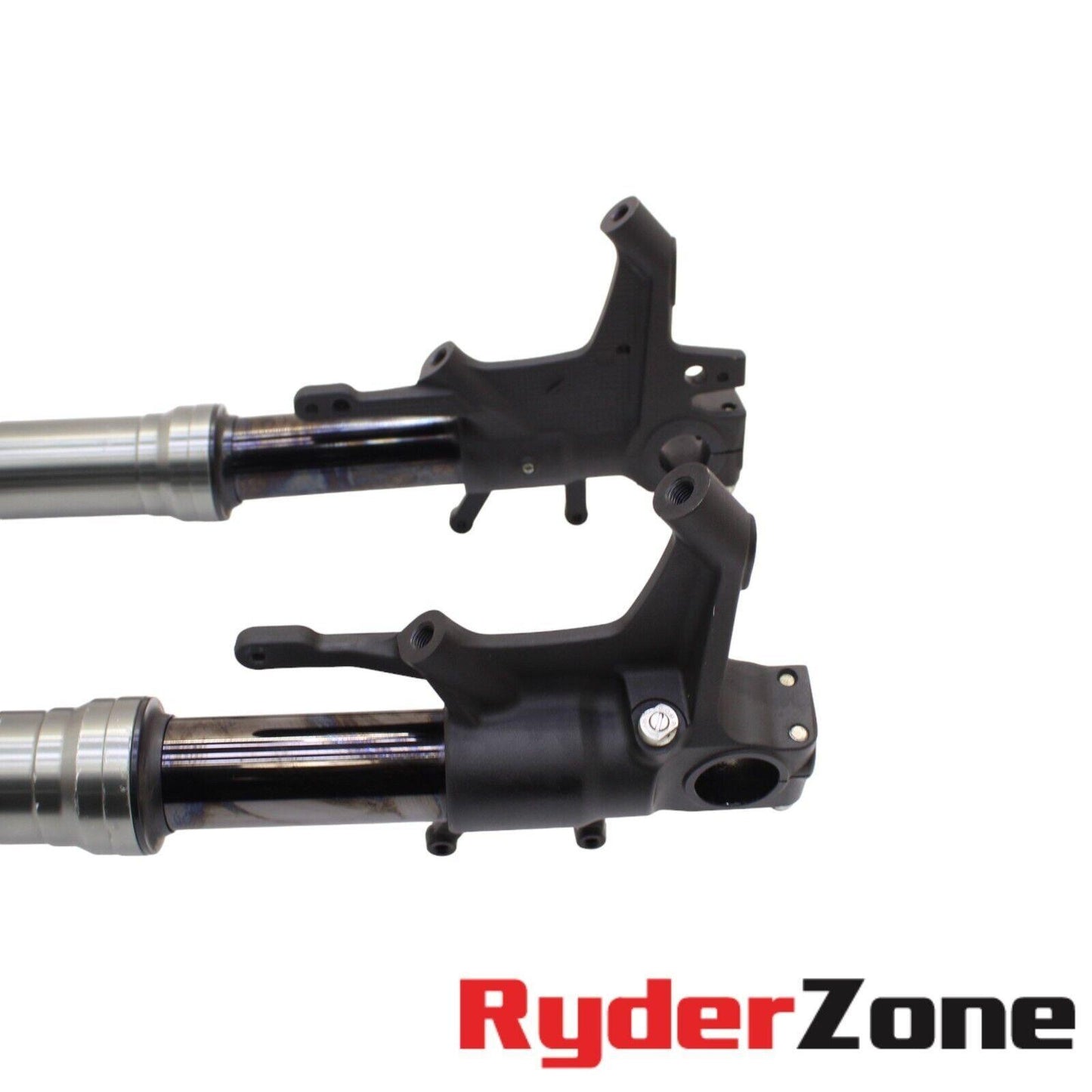 2022 2023 SUZUKI HAYABUSA FORKS FRONT SUSPENSION TUBE TRIPLE TREE STRAIGHT STOCK
