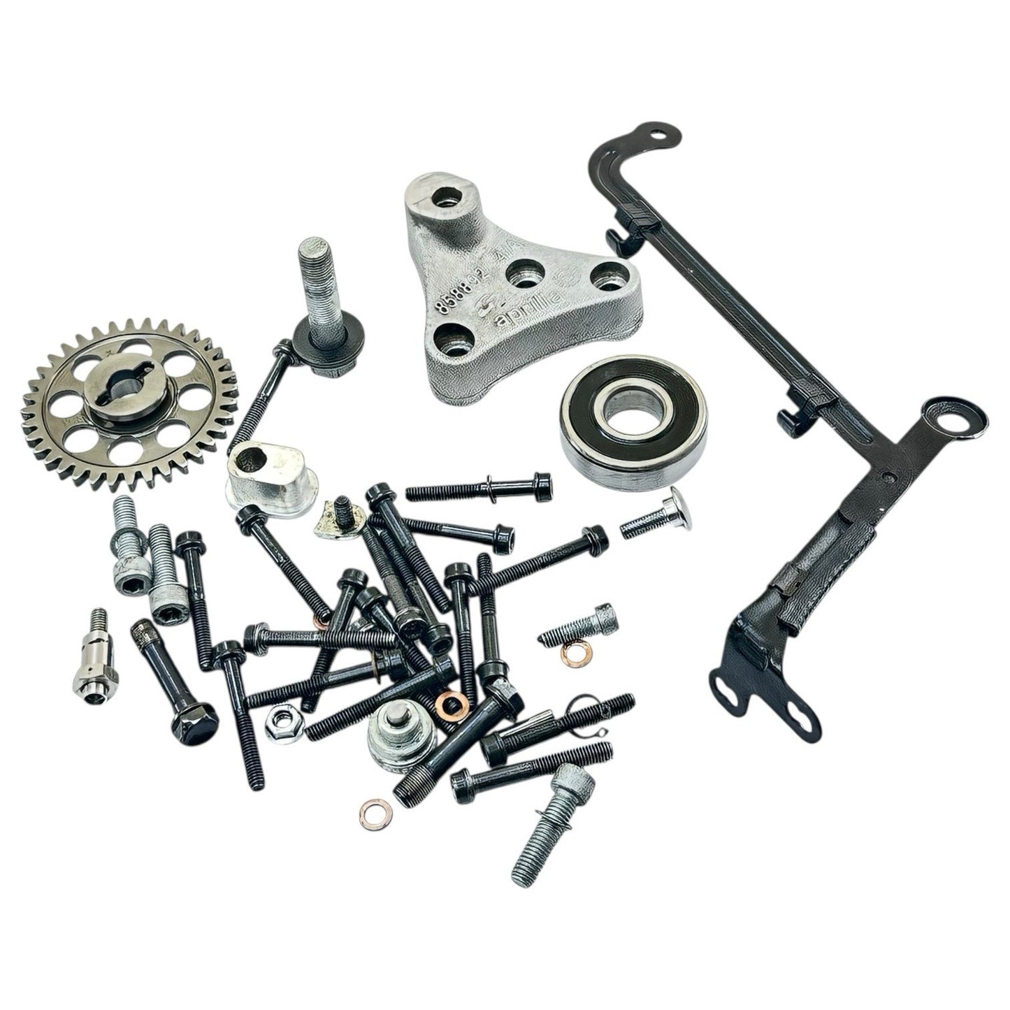 2015 2016 APRILIA RSV4 ENGINE BOLTS SCREWS GEAR BRACKET MOTOR PARTS SET HARDWARE