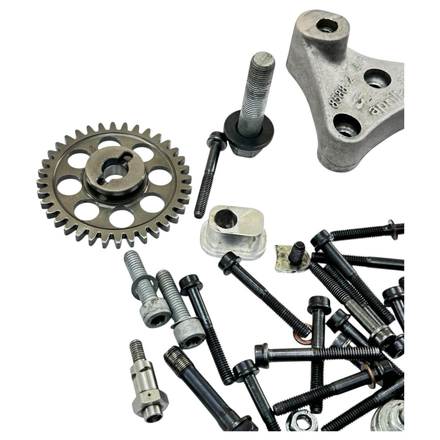 2015 2016 APRILIA RSV4 ENGINE BOLTS SCREWS GEAR BRACKET MOTOR PARTS SET HARDWARE