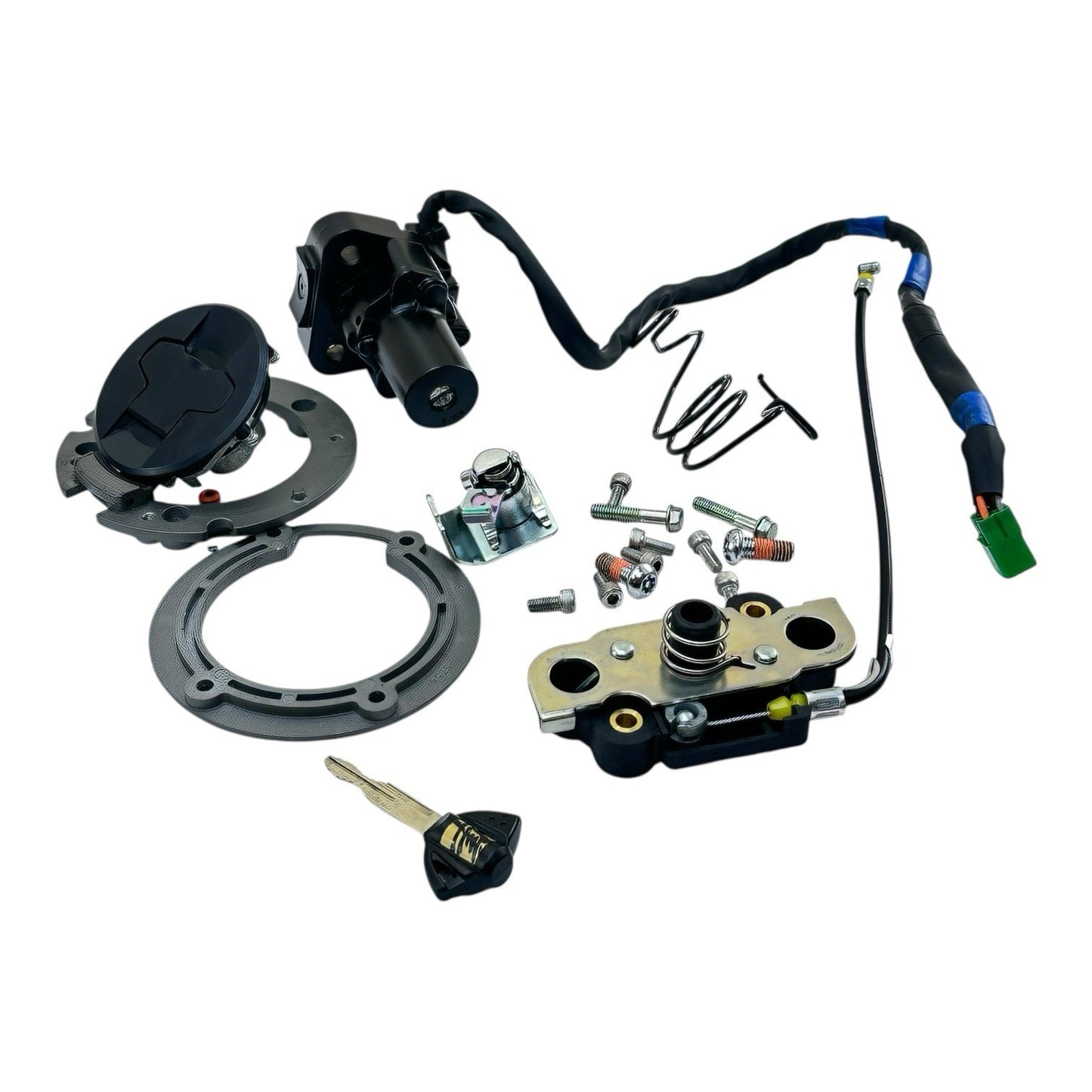 2022 - 2024 SUZUKI HAYABUSA LOCK SET IGNITION SWITCH GAS CAP SEAT LOCK KEY