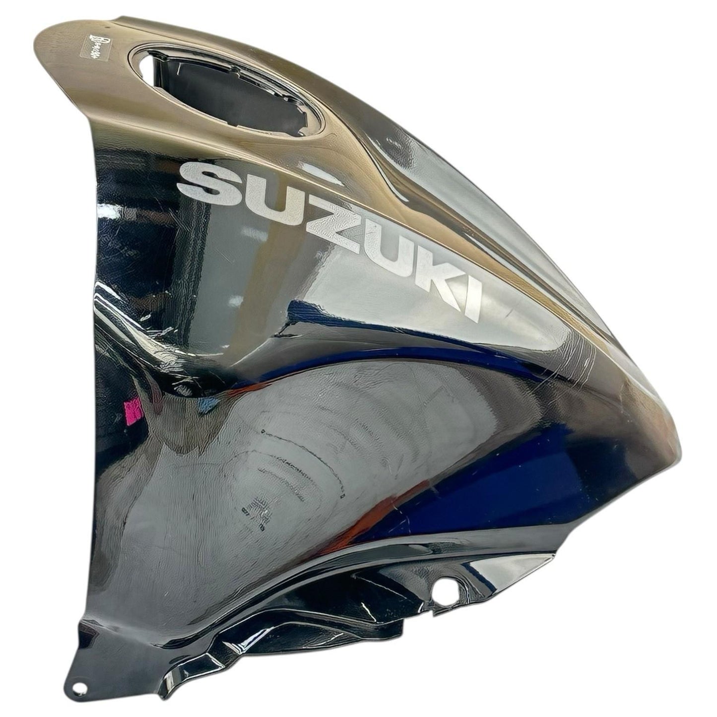 2022 - 2024 SUZUKI HAYABUSA GAS TANK FAIRING COVER COWL SHELL BLACK *SCUFFED*