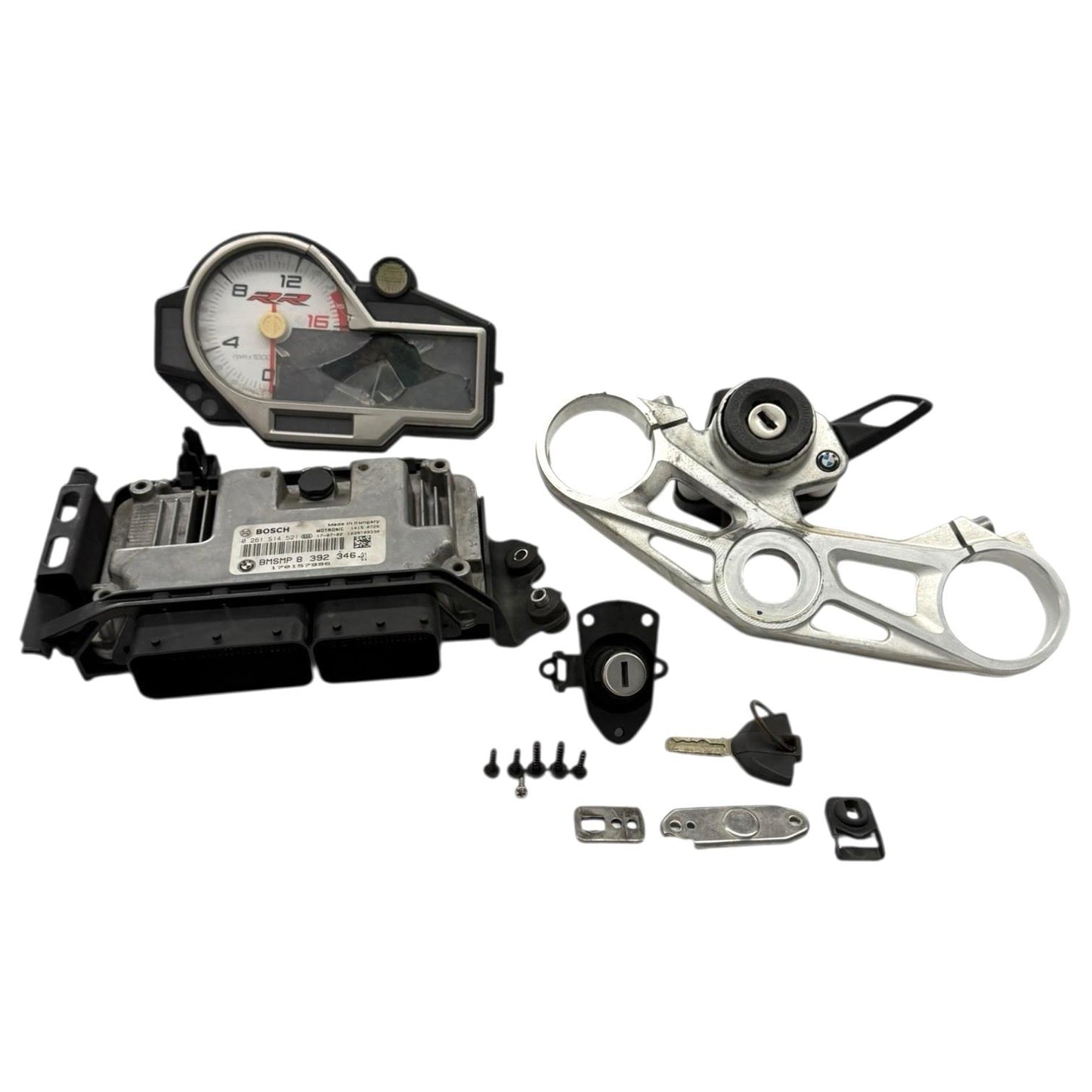 2015 - 2019 BMW S1000RR IGNITION SET ECU ENGINE COMPUTER MODULE SPEEDOMETER OEM