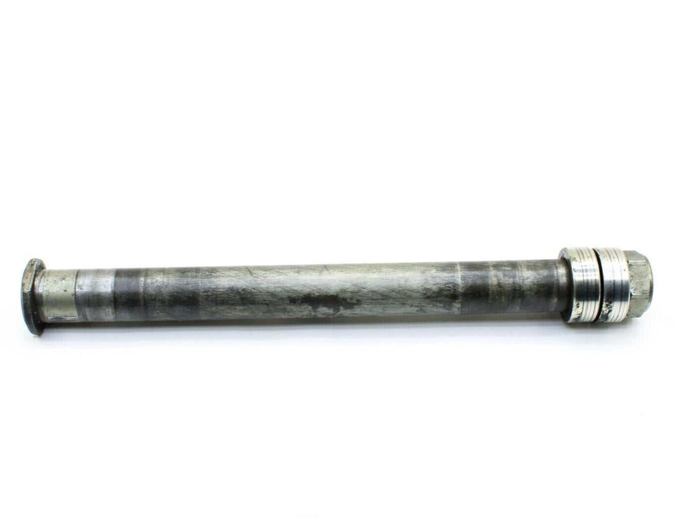 2008 - 2016 YAMAHA YZF R6 REAR AXLE SPACERS BOLT NUT STRAIGHT SILVER