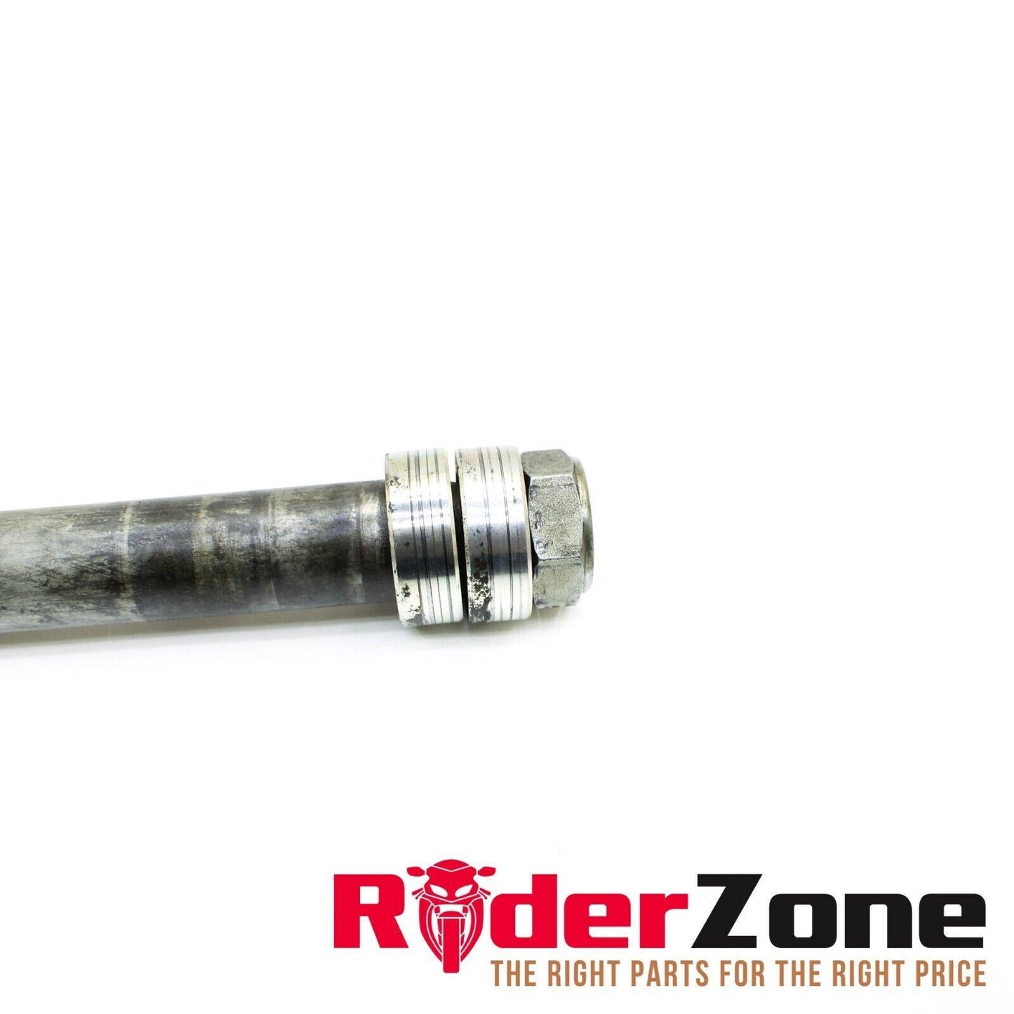 2008 - 2016 YAMAHA YZF R6 REAR AXLE SPACERS BOLT NUT STRAIGHT SILVER