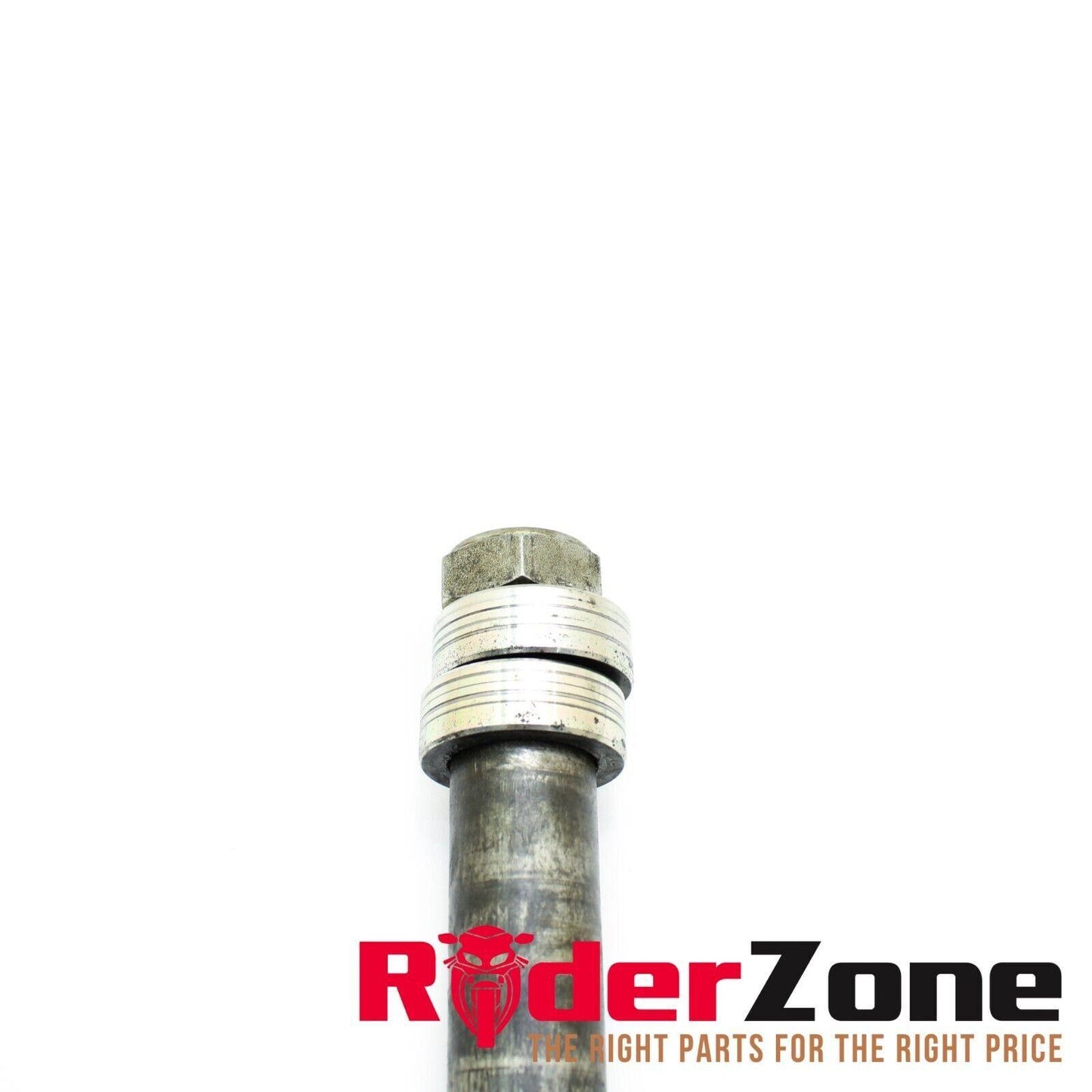 2008 - 2016 YAMAHA YZF R6 REAR AXLE SPACERS BOLT NUT STRAIGHT SILVER