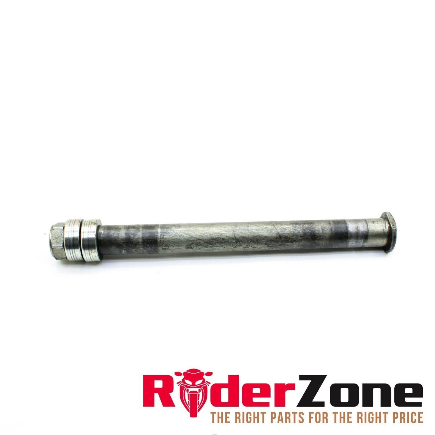 2008 - 2016 YAMAHA YZF R6 REAR AXLE SPACERS BOLT NUT STRAIGHT SILVER