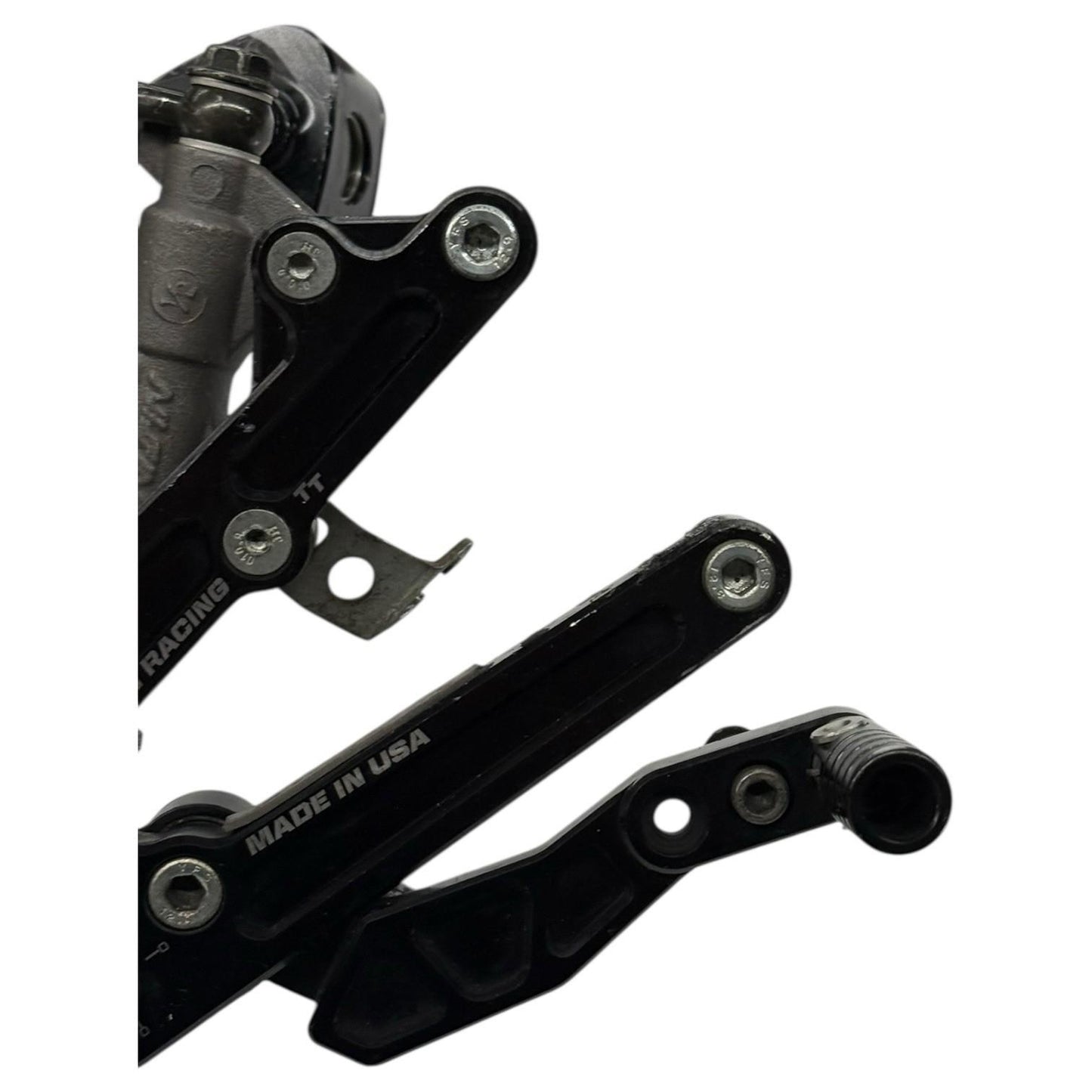 2008 - 2016 YAMAHA YZF R6 REARSET *DRIVEN RACING* SET REAR PEG MASTER BLACK