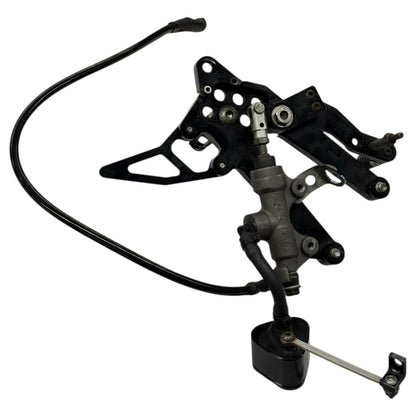 2008 - 2016 YAMAHA YZF R6 REARSET *DRIVEN RACING* SET REAR PEG MASTER BLACK