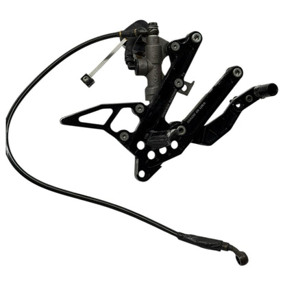 2008 - 2016 YAMAHA YZF R6 REARSET *DRIVEN RACING* SET REAR PEG MASTER BLACK