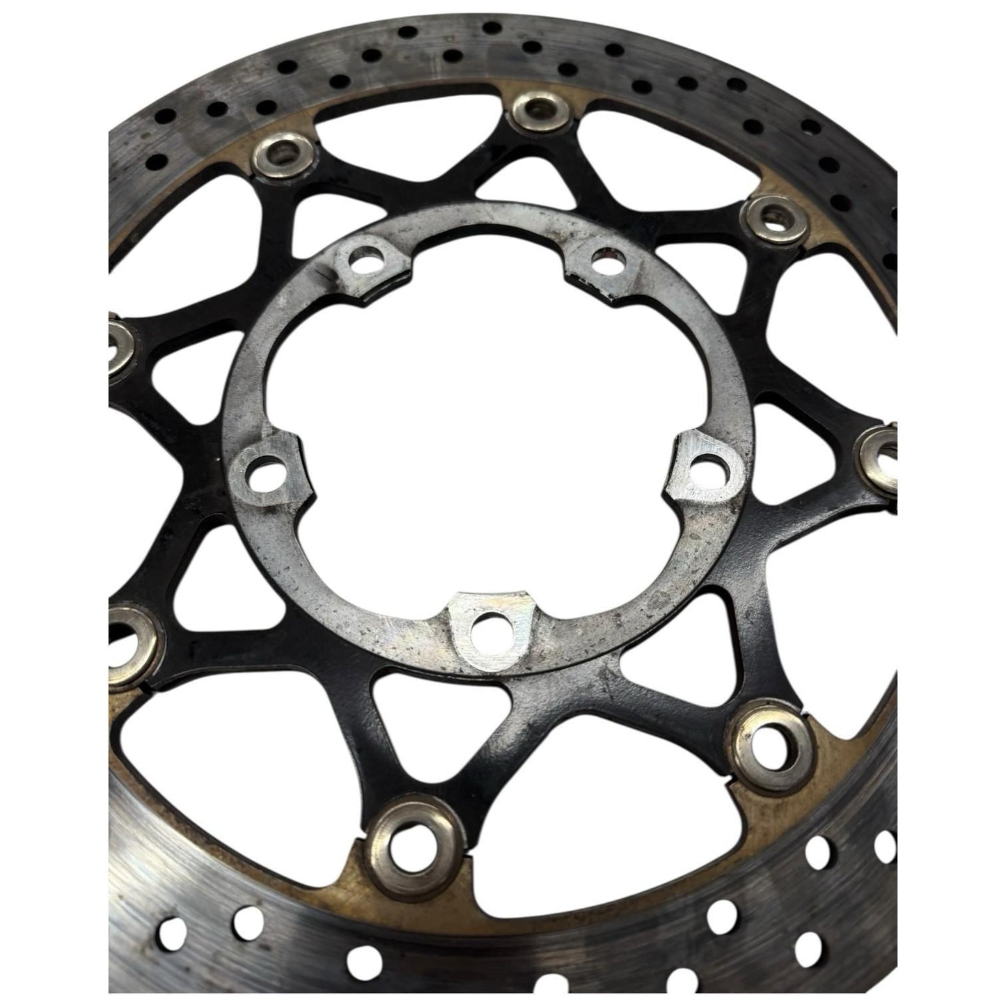 2007 2008 SUZUKI GSXR1000 FRONT BRAKE ROTORS DISCS LEFT & RIGHT STRAIGHT