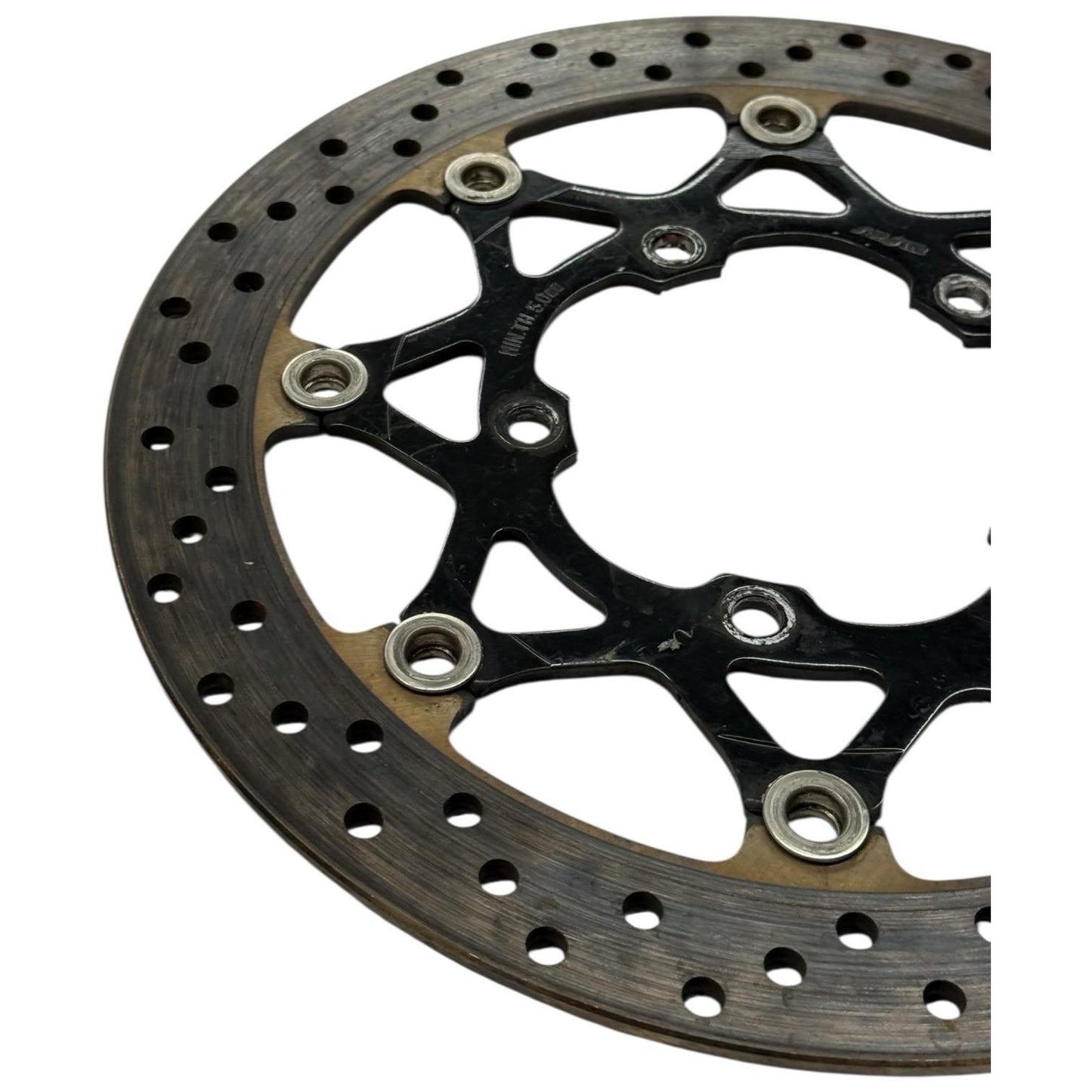 2007 2008 SUZUKI GSXR1000 FRONT BRAKE ROTORS DISCS LEFT & RIGHT STRAIGHT