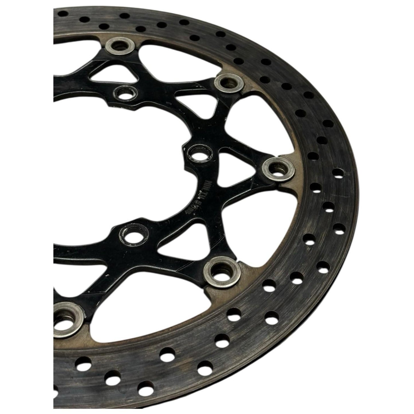 2007 2008 SUZUKI GSXR1000 FRONT BRAKE ROTORS DISCS LEFT & RIGHT STRAIGHT