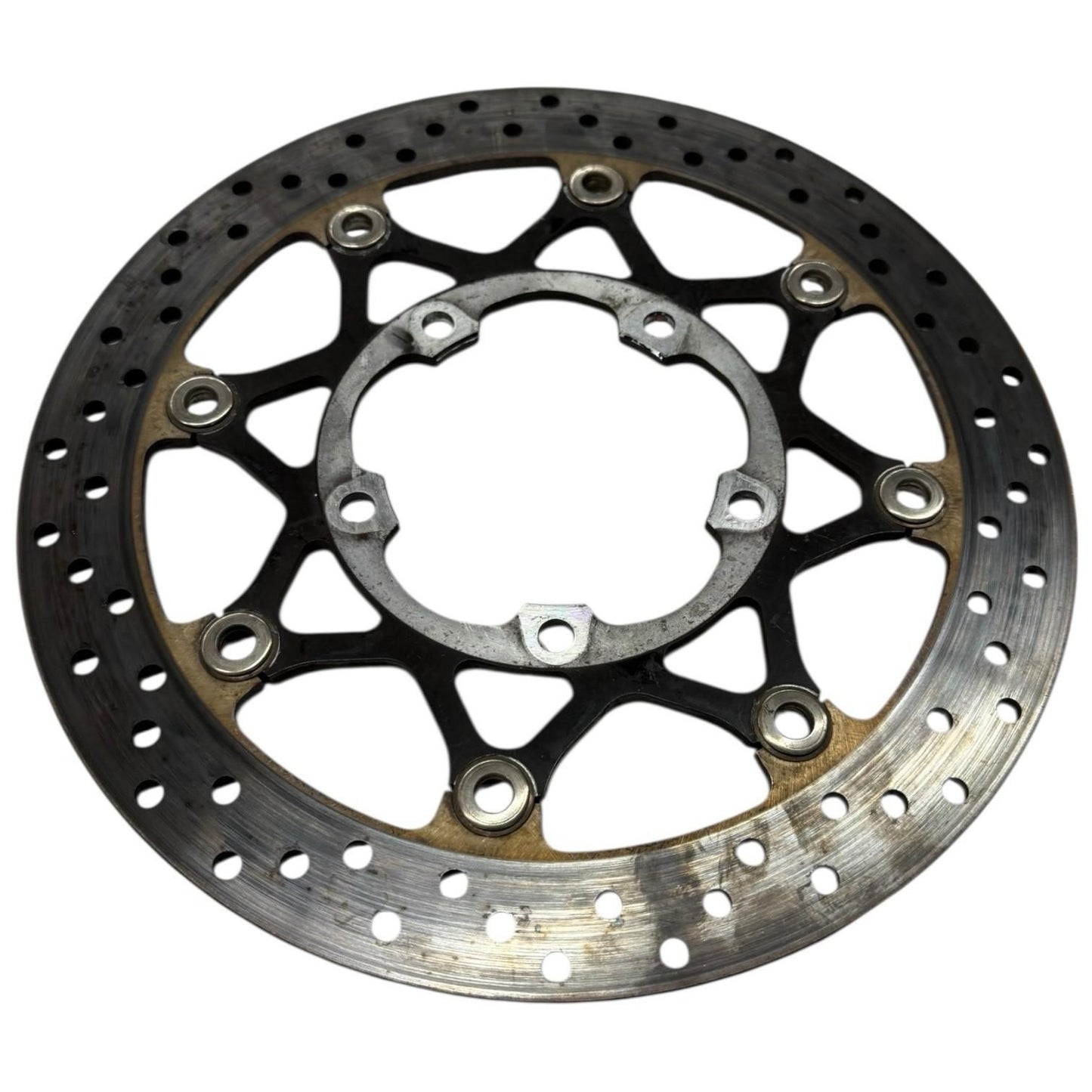 2007 2008 SUZUKI GSXR1000 FRONT BRAKE ROTORS DISCS LEFT & RIGHT STRAIGHT