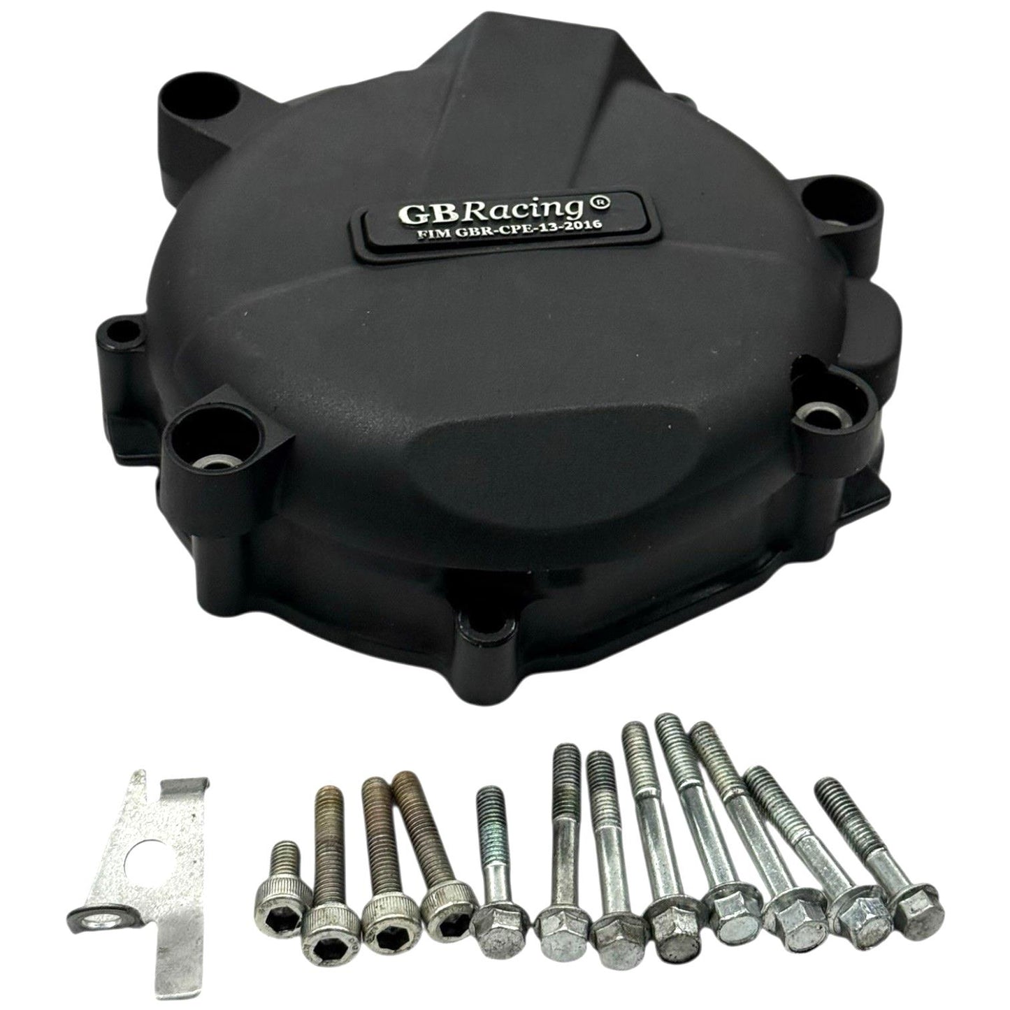 2007 2008 SUZUKI GSXR1000 STATOR COVER GB RACING PLASTIC COVER BLACK