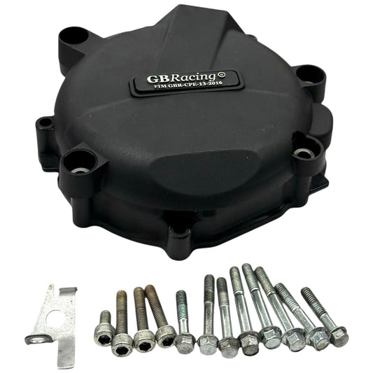 2007 2008 SUZUKI GSXR1000 STATOR COVER GB RACING PLASTIC COVER BLACK