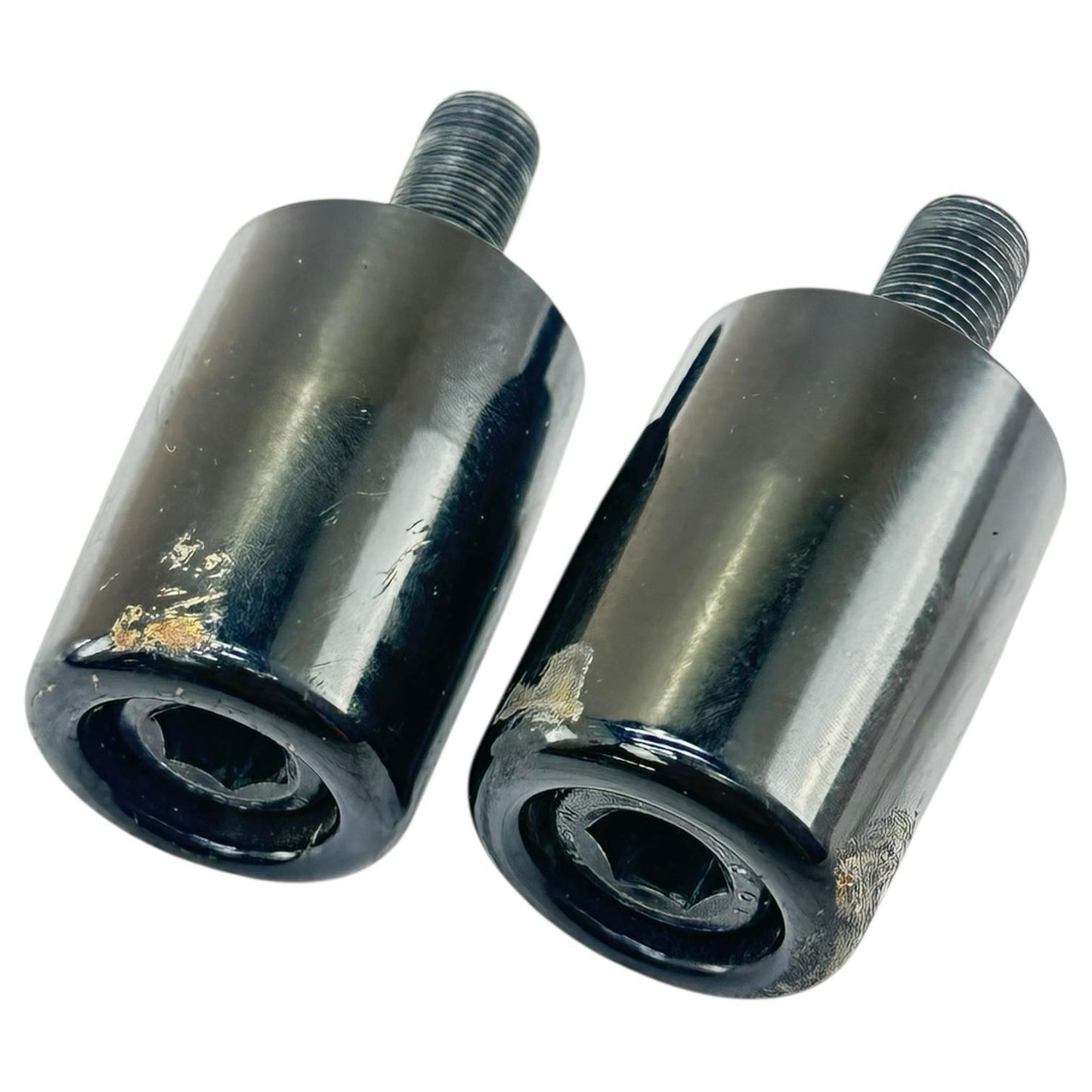 2022 - 2024 SUZUKI HAYABUSA FRAME SLIDERS CRASH GUARDS SET PAIR BOLTS *SCUFFED*