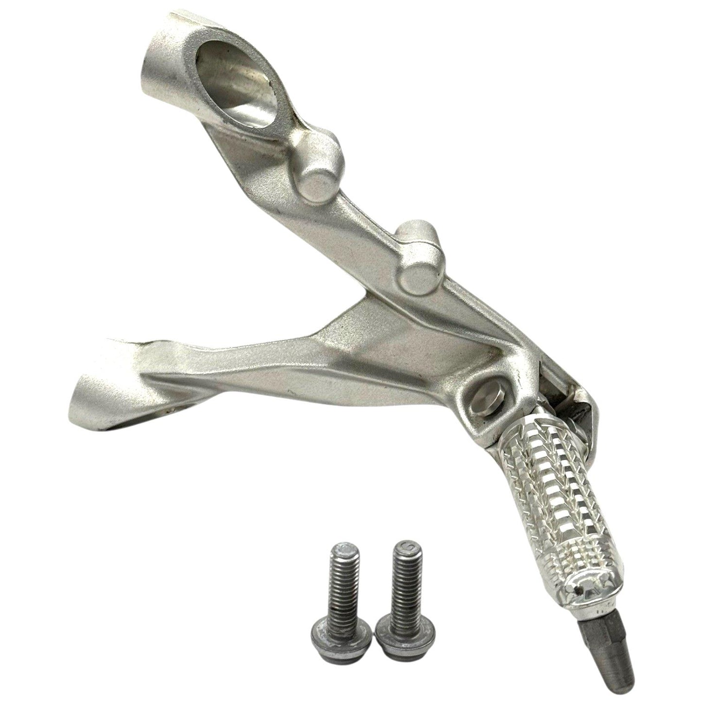 2020 - 2024 BMW S1000RR LEFT REARSET FOOT PEG REST SILVER REAR SET STOCK