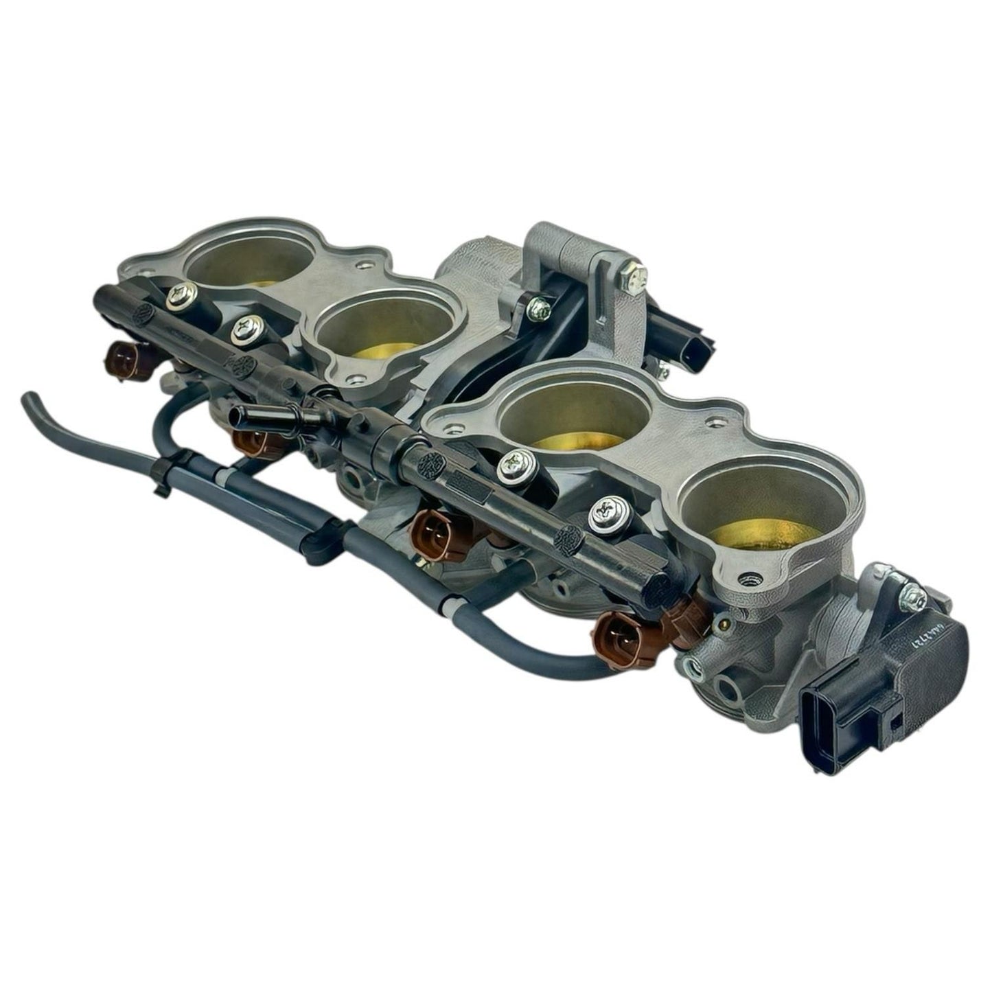 2022 - 2024 SUZUKI HAYABUSA THROTTLE BODY FUEL INJECTORS SET STOCK OEM